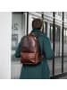 SID & VAIN Leder-Rucksack echt Leder Rucksack groß | Ledertasche braun ARCHIE in braun