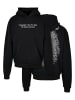 Mister Tee Mister Tee Herren Fingerprint Ultraheavy Oversize Hoodie in black