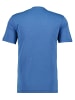 Ragman Softknit T-Shirt Rundhals in Blau