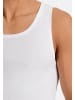 Hanro Unterhemd / Tanktop Cotton Essentials in Weiß