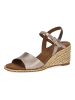 Caprice Sandalen in Taupe