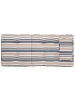 Beliani 8er-Set Auflagen MAUI in Beige/Blau
