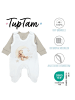 TupTam Baby Unisex Strampler-Set mit Aufdruck Spruch 2-tlg in weiß Modell 1