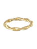 Elli Ring Brass Twisted in Gold