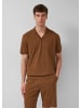 s.Oliver Polo-Shirt  in  8919_dunkelbraun