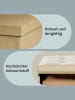 SONGMICS Sitztruhe Minota in Weiß - (B)110 x (H)38 x (T)38 cm
