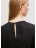 comma Bluse langarm in Schwarz