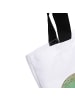 Mr. & Mrs. Panda Tote Bag Krokodil ohne Spruch in Weiß