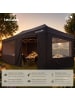 tectake Aluminium Faltpavillon, 6 x 3 m, wasserdicht, mit Tragetasche