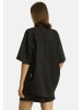 Sea Level Resort Linen Strandhemd in schwarz