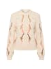 Y.A.S Stickpullover YASGabbi in sand rosa - 0001