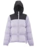 myMO ATHLSR Damen Wattierte Steppjacke in Lavendel Schwarz