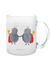 Mr. & Mrs. Panda Teetasse Sternzeichen Zwilling ohne Spruch in Transparent