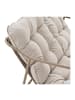 ebuy24 Lounge-Set Nilla Sandfarben 81 x 65 cm