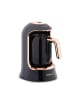 Korkmaz Deluxe Türkische Kaffeemaschine 400W geeignet für 4 Tassen in Schwarz