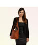 Toscanto Toscanto Schultertasche Leder braun, tan ca. 38cm
