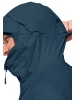 Jack Wolfskin Regenjacke in blau