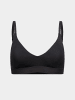 Erlich Textil  Smooth Seam Bralette mit removable Cups in schwarz