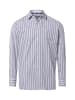 Finshley & Harding Businesshemd in marine bordeaux
