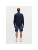 MADS NORGAARD COPENHAGEN Sweatshirt Light Terry Hans Half zip in dunkelblau