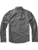 Brandit Hemd "Vintage Shirt Long Sleeve" in Grau