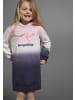 Kangaroos Sweatkleid in rosa-weiß-blau