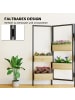 Outsunny Hochbeet in Naturholz 116L x 20B x 112H cm