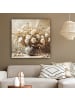 MuchoWow Leinwand Bilder Elegante Blumen