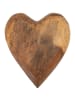 Mauro Ferretti Braune Holzdekoration 16x14x4,5 cm