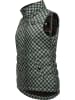 ragwear Steppweste Hesty Print in Dusty Green