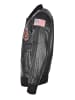 TOP GUN Lederblouson TG2020212112 in schwarz
