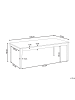 Beliani Couchtisch BONNEY in Braun/Weiß - (W) 70 x (H) 46 x (L) 120 cm