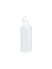 relaxdays 24x Quetschflasche in Transparent - 1 l