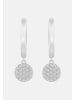 Ethische Diamanten Ohrringe aus 375 Weißgold mit Lab Grown Diamant