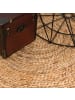KADIMA DESIGN Jute Teppich Boho in Beige