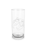 Mr. & Mrs. Panda Wasserglas Otter Hände halten ohne Spruch in Transparent