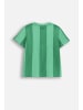 Coccodrillo Baumwoll-T-Shirt mit kurzen Ärmeln in grün