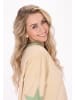 IZIA Women Sweatshirt in Beige