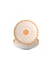 6er Set Espressountertassen Fleur Couleur in Soleil ø 11,7 cm