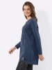 WITT WEIDEN Long-Sweatshirt in rauchblau