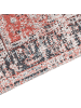 Beliani Kurzflor ATTERA in Rot/Beige/Schwarz - (W) 200 x (H) 200 x (L) 300 cm