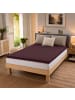 BettwarenShop Spannbettlaken Ultra-Stretch in beere