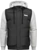 Lonsdale Jacke "Dowpot Herren Jacke mit Kapuze normale Passform" in Schwarz