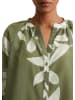 Marc O'Polo Print-Bluse regular in multi/forest moss