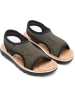 Camper Riemchensandalen " Oruga " in Grau