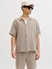 Jack & Jones Hawaii-Hemd in Vintage Khaki