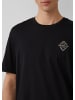 QS T-Shirt in 9999_schwarz