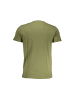 cavalli CLASS Grün Baumwolle Herren T-Shirt