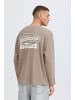 !SOLID Langarmshirt SDUrton in Grau