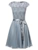 SWING Abendkleid in indigo - 0005